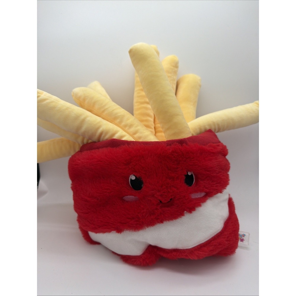 GIANT 17in Smoochy Pals French Fry Plush Fuzzy And Super Soft! New No Tag